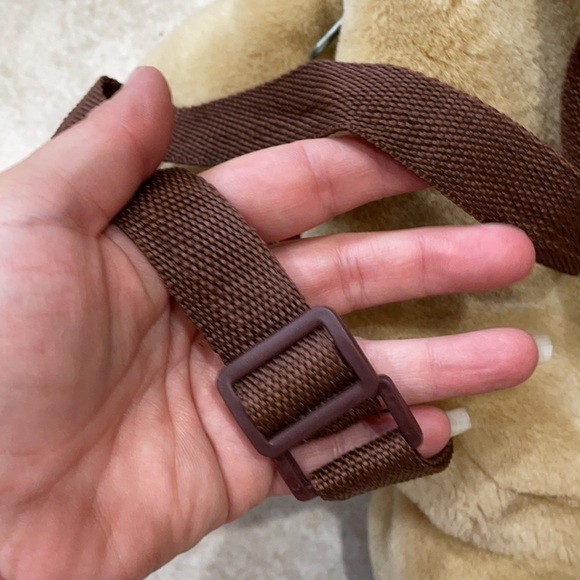 Vintage 1998 Plush Teddy Bear Backpack Kawaii main image 6